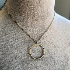 Necklace and Earrings bundled - Minimalist style - Color: Silver - 16" chain